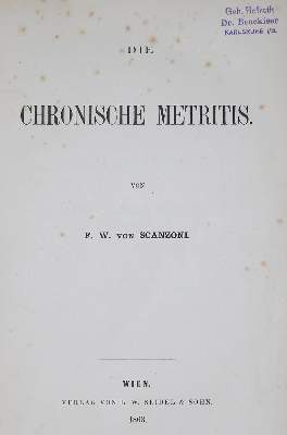 Bild Nr.1: 126-1573 (May,F.A.).: (Medizin)