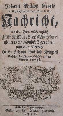 Bild Nr.1: 126-1575 Erpel,J.P.: (Medizin, Missbildungen)