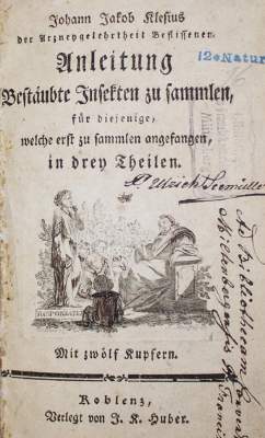 Bild Nr.1: 126-1594 Klesius,J.J.: (Zoologie, Insekten)
