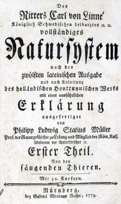 Bild Nr.1: 126-1595 Linné,C.v.: (Zoologie)