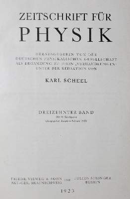 Bild Nr.1: 126-1666 Bohr,N.: (Verschiedene Gebiete - Varia, Physik)