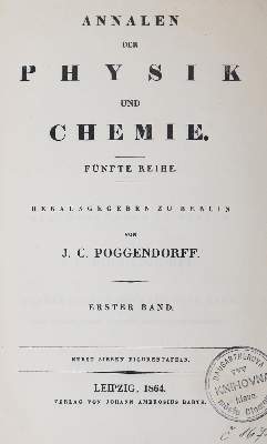 Bild Nr.1: 126-1674 Clausius,R.: (Verschiedene Gebiete - Varia, Physik)
