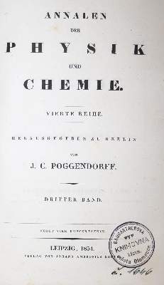 Bild Nr.1: 126-1678 Clausius,R.: (Verschiedene Gebiete - Varia, Physik)