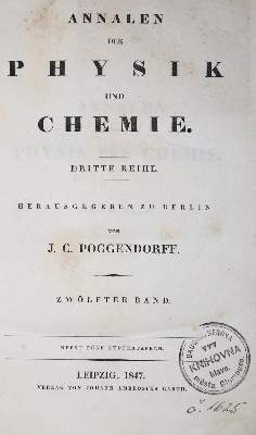 Bild Nr.1: 126-1686 Kirchhoff,G.: (Verschiedene Gebiete - Varia, Physik)