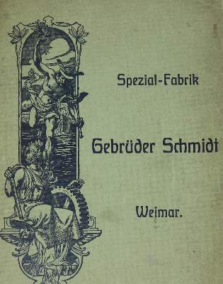 Bild Nr.1: 126-1701 Schmidt, Gebr.: (Verschiedene Gebiete - Varia, Sanitärartikel)