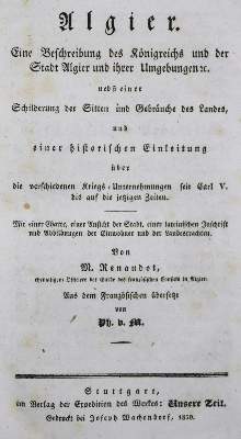 Bild Nr.2: 126-1714 Renaudot,M.: (Afrika, Algier)