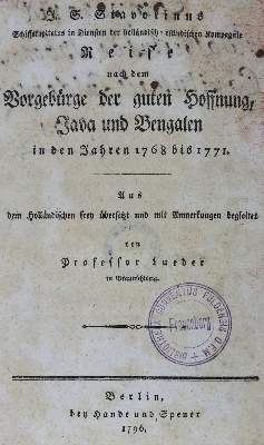 Bild Nr.1: 126-1759 Stavorinus,J.S.: (Asien)