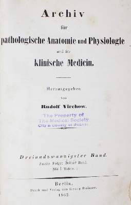 Bild Nr.1: 126-177 Hoppe-Seyler,F.: (Aus der Sammlung Professor Dr.Dr.Johannes Büttner Teil 1)