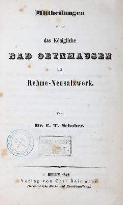 Bild Nr.1: 126-1771 Schober,C.T.: (Deutschland, Bad Oeynhausen)