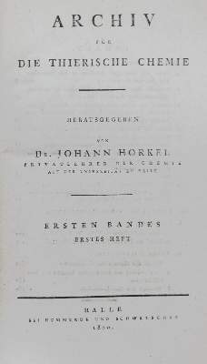Bild Nr.1: 126-178 Horkel,J. (Hrsg.).: (Aus der Sammlung Professor Dr.Dr.Johannes Büttner Teil 1)