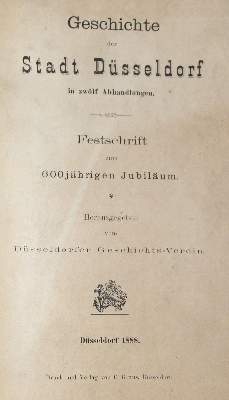 Bild Nr.1: 126-1783 Geschichte: (Deutschland, Düsseldorf)