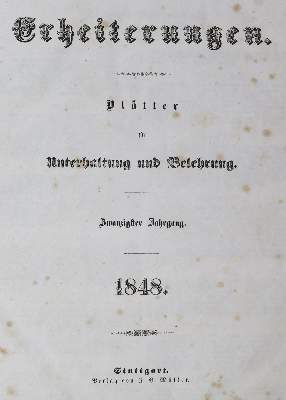 Bild Nr.1: 126-1837 Erheiterungen.: (Deutschland, Revolution 1848/49 - Vormärz - Politik)