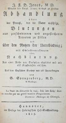 Bild Nr.1: 126-188 Jones,J.F.D.: (Aus der Sammlung Professor Dr.Dr.Johannes Büttner Teil 1)