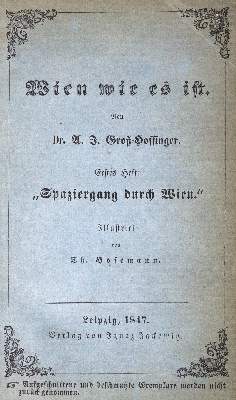 Bild Nr.1: 126-1923 Gross-Hoffinger,A.J.: (Österreich, Wien)