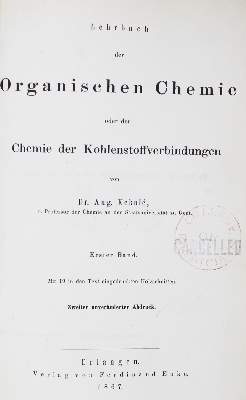 Bild Nr.1: 126-195 Kekule,A.: (Aus der Sammlung Professor Dr.Dr.Johannes Büttner Teil 1)