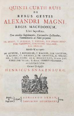 Bild Nr.1: 126-1996 Curtius Rufus,Q.: (Verschiedene Länder - Geschichte)