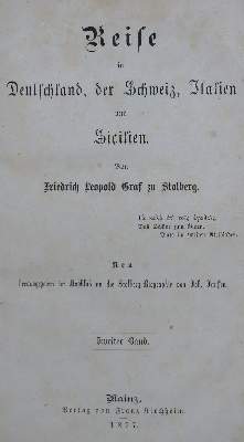 Bild Nr.1: 126-2047 Stolberg,F.L. zu.: (Verschiedene Länder - Geschichte)