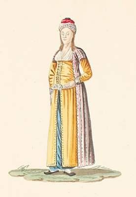 Bild Nr.6: 126-2055 Sammlung: (Verschiedene Länder - Geschichte, Türkei, Kostüme)