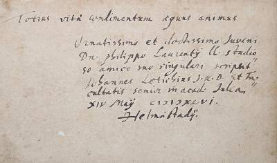 Bild Nr.1: 126-2067 Cellarius, Jacob,: (Autographen)