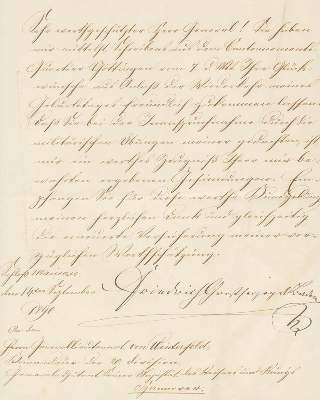 Bild Nr.1: 126-2070 Friedrich I., Großherzog von Baden,: (Autographen)