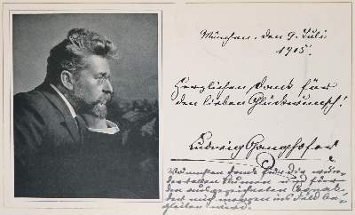 Bild Nr.1: 126-2071 Ganghofer, Ludwig,: (Autographen)