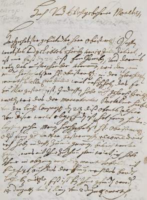 Bild Nr.1: 126-2075 Hörzberg,J.v.,: (Autographen)