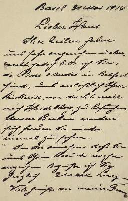 Bild Nr.1: 126-2109 Sammlung: (Autographen)