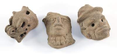Bild Nr.2: 126-2117 Aztekische Tonschale,: (Varia)
