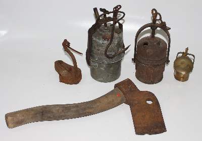 Bild Nr.3: 126-2134 Grubenlampe Bergbau: (Varia)