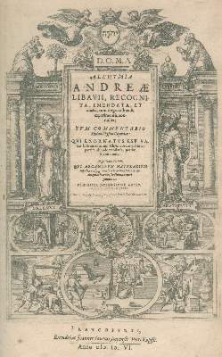 Bild Nr.1: 126-216 Libavius,A.: (Aus der Sammlung Professor Dr.Dr.Johannes Büttner Teil 1)