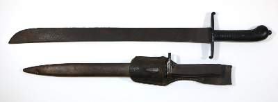 Bild Nr.1: 126-2174 Seitengewehr u. Machete: (Varia)