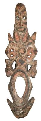 Bild Nr.1: 126-2193 Sepik Hakenfigur: (Varia, Südsee)