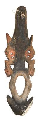 Bild Nr.2: 126-2193 Sepik Hakenfigur: (Varia, Südsee)