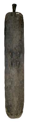 Bild Nr.2: 126-2194 Sepik Kampfschild: (Varia, Südsee)