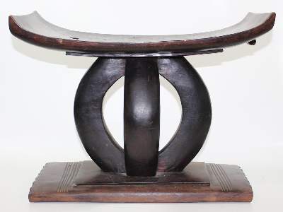 Bild Nr.13: 126-2198 Ashanti Zeremonialhocker: (Afrika)