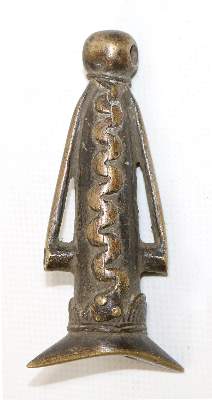 Bild Nr.1: 126-2199 Benin Bronzegriff: (Afrika)
