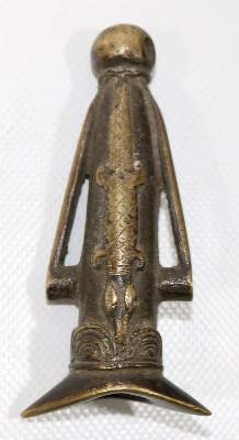 Bild Nr.2: 126-2199 Benin Bronzegriff: (Afrika)