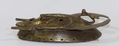 Bild Nr.2: 126-2202 Bronze Vogelmaske der Senufo.: (Afrika)