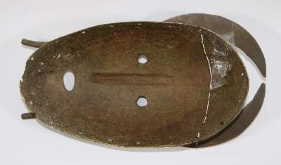 Bild Nr.3: 126-2202 Bronze Vogelmaske der Senufo.: (Afrika)