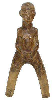 Bild Nr.1: 126-2229 Fetischfigur wohl D.R.Kongo: (Afrika, Sammlung Wolfgang Glöckler)