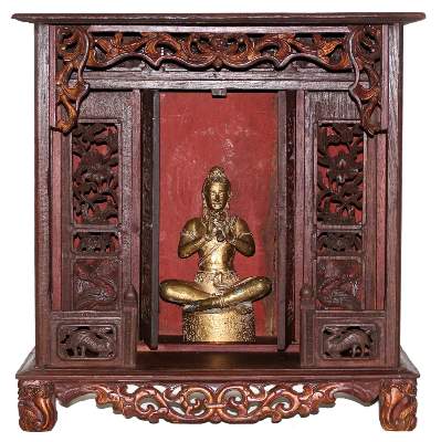 Bild Nr.1: 126-2244 Buddhistischer Hausaltar.: (Asiatika)