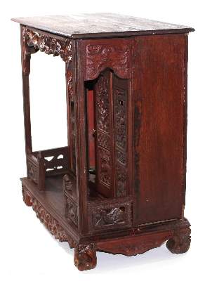 Bild Nr.4: 126-2244 Buddhistischer Hausaltar.: (Asiatika)