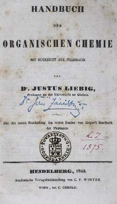 Bild Nr.1: 126-230 Liebig,J.v.: (Aus der Sammlung Professor Dr.Dr.Johannes Büttner Teil 1)