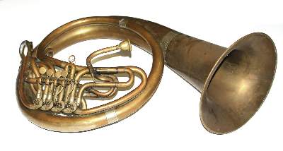 Bild Nr.2: 126-2321 Tuba, Horn, Posaune: (Musikinstrumente)