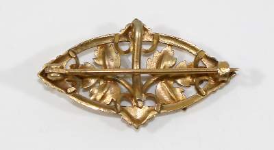 Bild Nr.2: 126-2357 Jugendstil Broschhänger: (Schmuck, Anhänger)