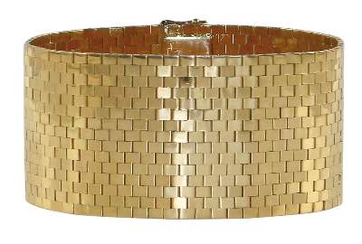 Bild Nr.1: 126-2366 Flachpanzerband 750 GG.: (Schmuck, Armreifen)