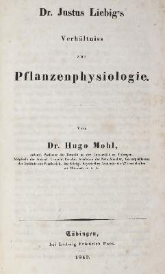 Bild Nr.1: 126-237 Mohl,H.(v.).: (Liebig)