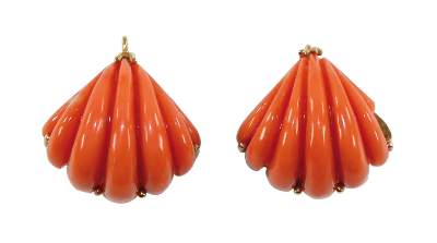 Bild Nr.1: 126-2415 Korallenanhänger: (Schmuck, Koralle)