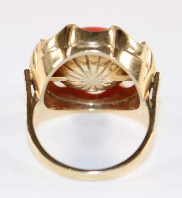 Bild Nr.2: 126-2419 Korallenring Wien: (Schmuck, Koralle)