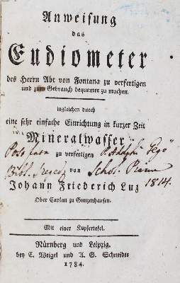 Bild Nr.1: 126-243 Luz,J.F.: (Aus der Sammlung Professor Dr.Dr.Johannes Büttner Teil 1)